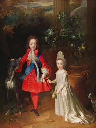 Prince James Francis Edward Stuart and Princess Maria Theresa Stuart